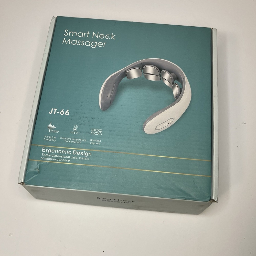 JT-66 Smart Neck Massager with Heat (6-Head Upgrade)